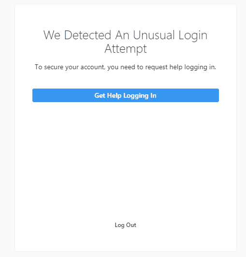 we detected unusual login attempt